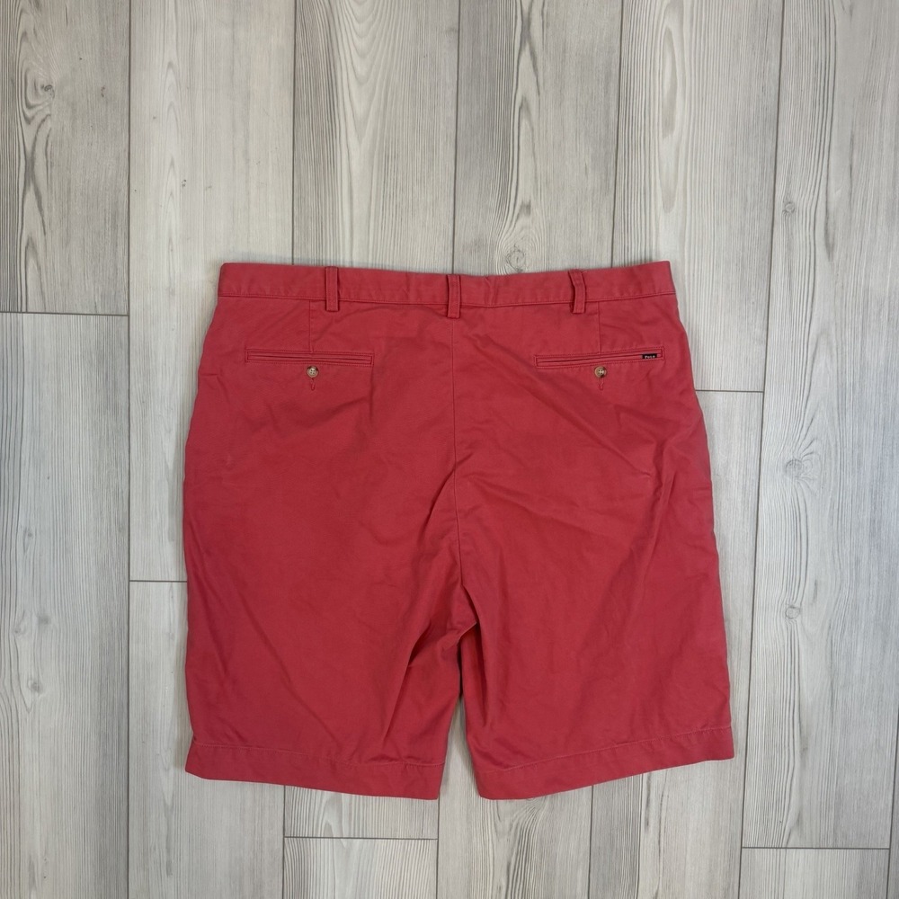 Polo Ralph Lauren 44T/42L Chino Shorts Red Cotton Pockets